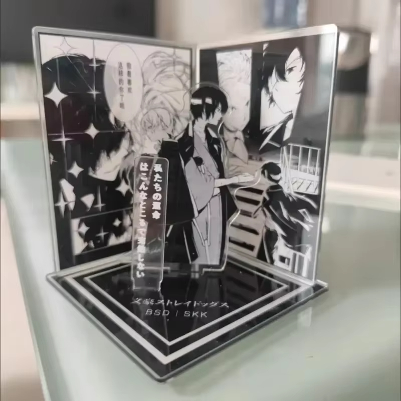 Desk Accessories - Supporto in acrilico con scena di