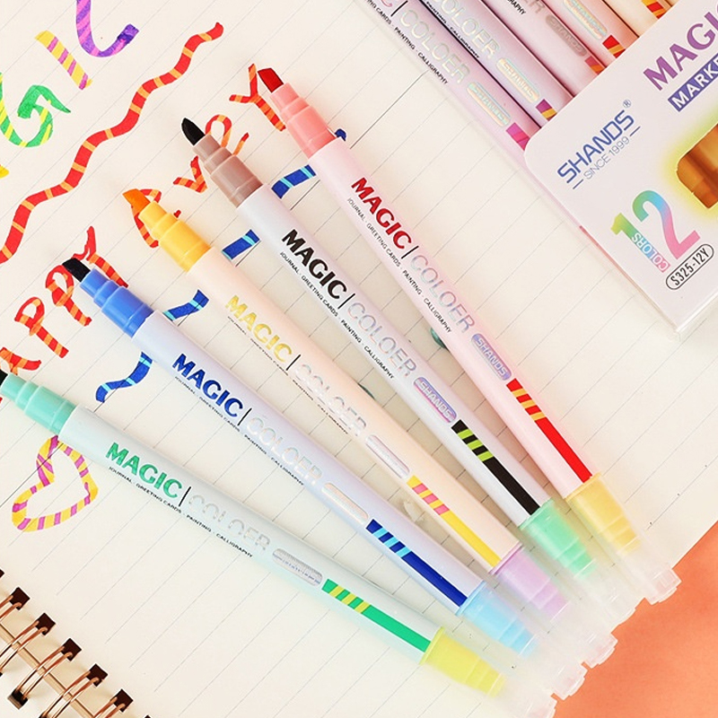 Set di evidenziatori che cambi - Pastel Highlighter Set Double Ended recensione e prezzo