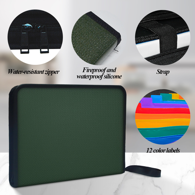 Cartella espandibile resistent - Expandable Accordion File Folder 13 Pockets recensione e prezzo