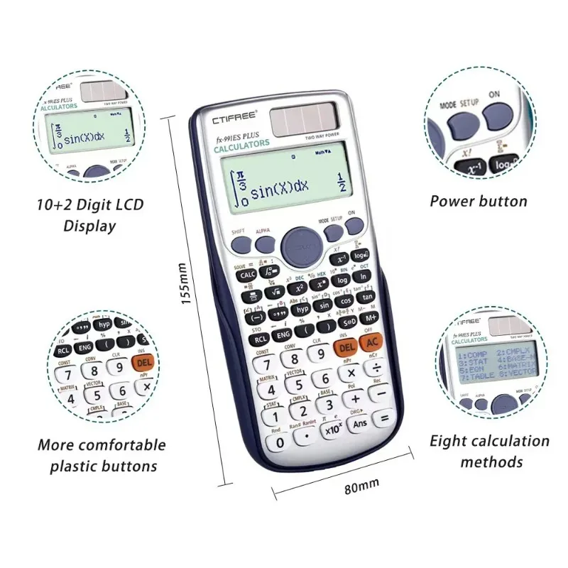 Calcolatrice scientifica con b - Scientific Calculator For Secondary School recensione e prezzo
